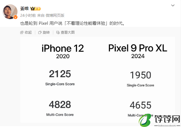 谷歌新款AI旗舰机发布：性能竟不及四年前的iPhone 12